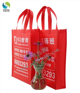 成都知名无纺布袋生产厂家 供应无纺布学校宣传袋 广告效果持久